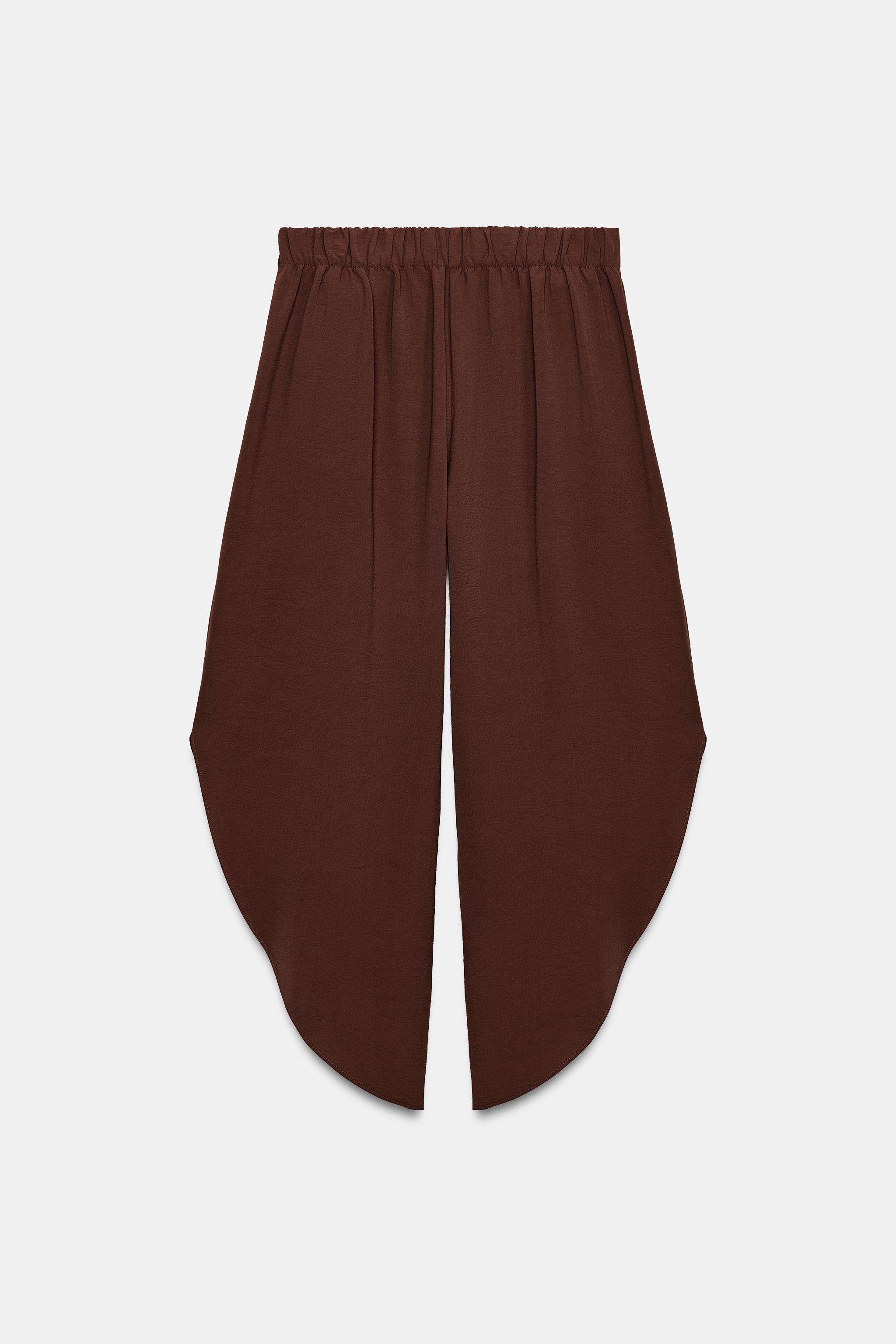 PANTALON FLUIDE À FENTES